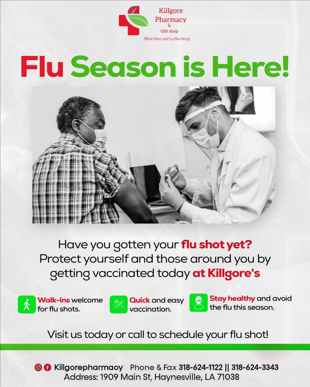 Killgore's Pharmacy Marketing Materials